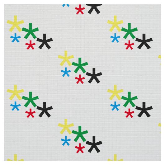 The asterisk stoff (Muster)