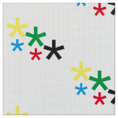 The asterisk stoff (Nahaufnahme)