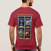 The Atlantis Grail - Gold Series Logo 2 T-Shirt (Rückseite)