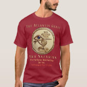 The Atlantis Grail - Gold Series Logo 2 T-Shirt (Vorderseite)