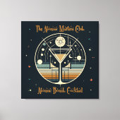 The Atomic Martini Club Atomic Bomb Cocktail Leinwanddruck (Vorderseite)