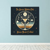 The Atomic Martini Club Atomic Bomb Cocktail Leinwanddruck (Insitu (Holzboden))