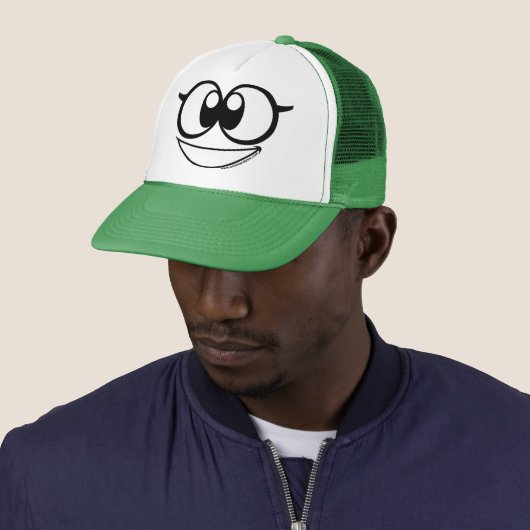 The Atomic Pea hat. Truckerkappe (Beispiel)