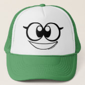 The Atomic Pea hat. Truckerkappe (Vorderseite)
