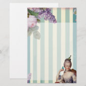 Thé au Petit Trianon Briefpapier (Vorne/Hinten)