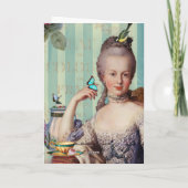 Thé au Petit Trianon - Happy Birthday Karte (Rückseite)