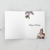 Thé Au Petit Trianon - Rose alles Gute zum Karte (Innenseite)