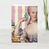 Thé Au Petit Trianon - Rose Karte (Rückseite)