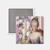 Thé au Petit Trianon - Rose Magnet (Vorderseite/Rückseite)