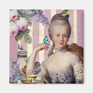 Thé au Petit Trianon - Rose Magnet