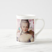 Thé au Petit Trianon - Rose Porzellantasse (Rechts)