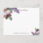 Thé au Petit Trianon - Rose Postkarte (Rückseite)