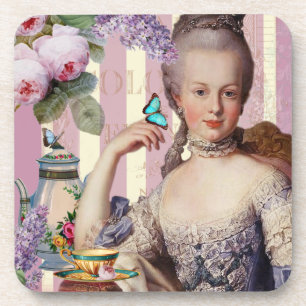 Thé au Petit Trianon - Rose Untersetzer
