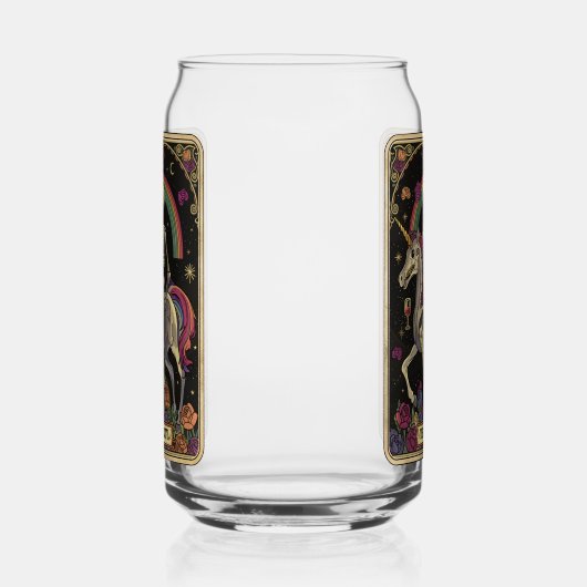 "The Audacity" Funny Skeleton Tarot Card Dosenglas (Links)