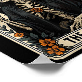 The Audacity Tarot Card  Poster (Ecke)