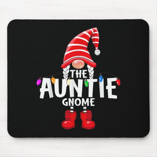 The Auntie Gnome Christmas Matching Pajama Mousepad (Vorne)