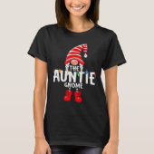 The Auntie Gnome Christmas Matching Pajama T-Shirt (Vorderseite)