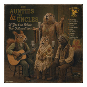 The Aunties & the Uncles Album: eine Parodie Poster