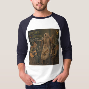 The Aunties & the Uncles Album: eine Parodie T-Shirt