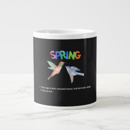 The Awakening: A Visual Tribute to Spring Jumbo-Tasse