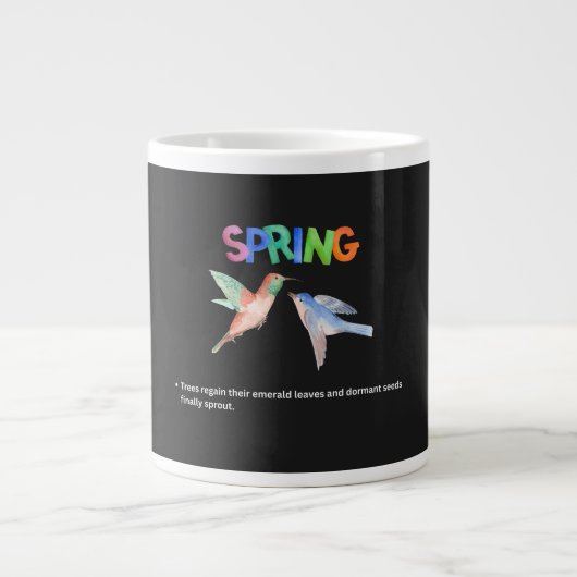 The Awakening: A Visual Tribute to Spring Jumbo-Tasse (Vorderseite)