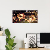 The Awakening of Adonis by John William Waterhouse Poster (Heimbüro)