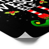 The Awesome Elf Christmas Family Matching Pajama Poster (Ecke)