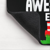 The Awesome Elf Family Christmas Pajama Party Mousepad (Ecke)