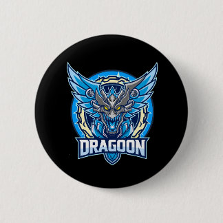 The Azure Dragoon - 2000's Storm Heritage Edition Button