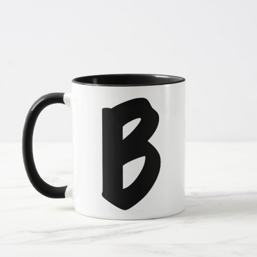 The "B" Mug Tasse (Links)