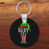 The Baby Elf Group Matching Family Christmas Schlüsselanhänger (Vorderseite)