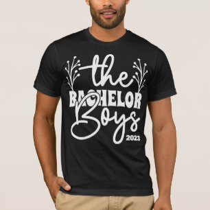 'The Bachelor Boys', Party, anpassbar, Stag Do T-Shirt