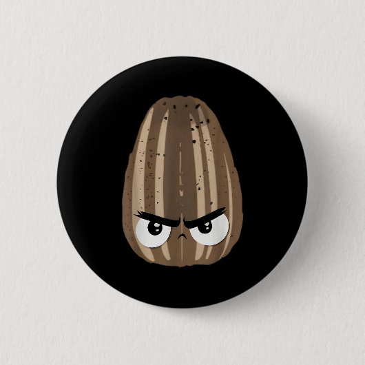 The Bad Seed Good Egg Teacher Halloween Costume Fo Button (Vorderseite)