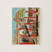 The Badlands 8x10 Postkarte Puzzle (Vertikal)