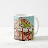 The Badlands Postcard Kaffeetasse (VorderseiteRechts)