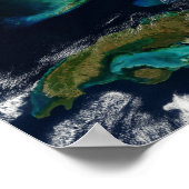 The Bahamas, Florida, and Cuba Poster (Ecke)