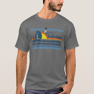 The Bahamas Gift Beach Retro Vintage 70S 80S Sunse T-Shirt