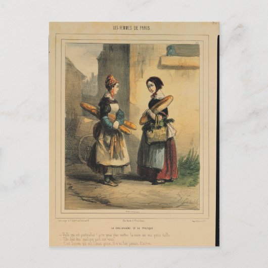 The Baker's Art, Teller Nr. 27 Postkarte (Vorderseite)