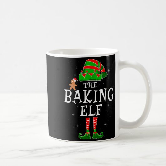 The Baking Elf Group Matching Family Christmas Coo Kaffeetasse (Rechts)