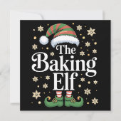 The Baking Elf Group Matching Family Weihnachten (Vorderseite)