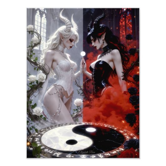 The Balance of Beauty Fotodruck (Vorne)