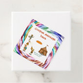 The Balancing Bunch Geschenkanhänger (Beispiel)