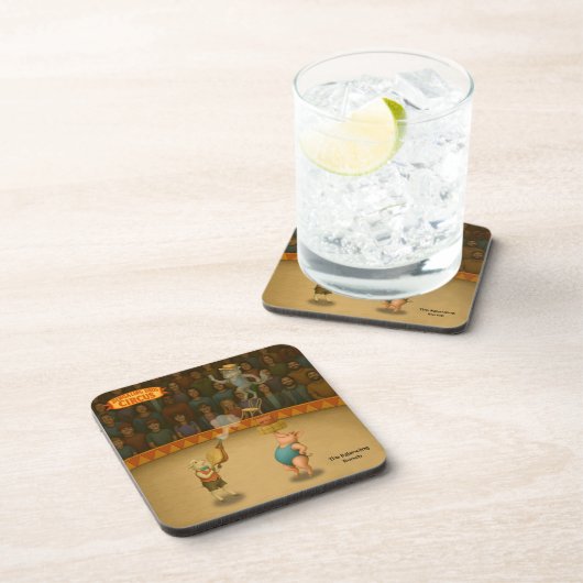 The Balancing Bunch Getränkeuntersetzer (Rechte Seite)