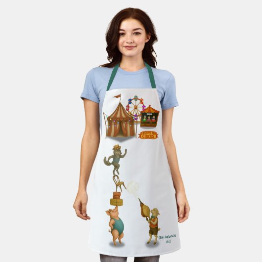 The Balancing Bunch Schürze (Getragen)