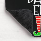 The Bald Elf Family Matching Group Christmas Gift Mousepad (Ecke)