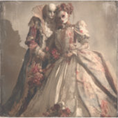 The Ballade of Her Bones — Gothic Fine Art Aufkleber (Vorderseite)