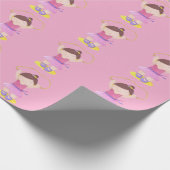 The Ballerina Jumping Rope Geschenkpapier (Ecke)