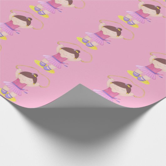 The Ballerina Jumping Rope Geschenkpapier (Ecke)