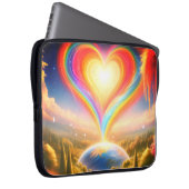 The Balloon of Love All Over Earth Electronics Bag Laptopschutzhülle (Vorne Rechts)