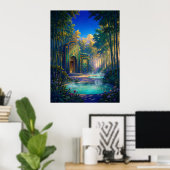 The Bamboo Sanctuary Poster (Heimbüro)